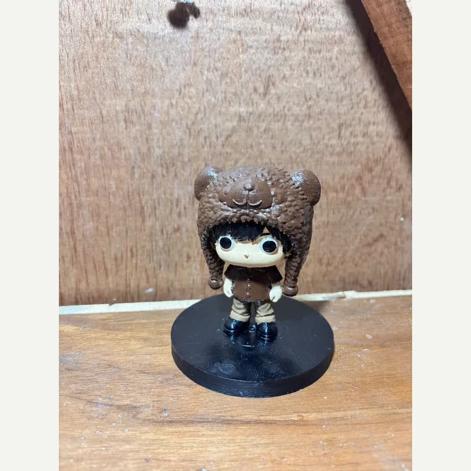 Jasa Custom Figure / Maskot dari Foto – Filament & Resin 13–20 cm 13