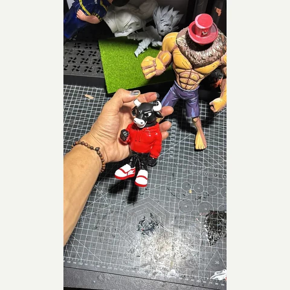Jasa Custom Figure / Maskot dari Foto – Filament & Resin 13–20 cm 14