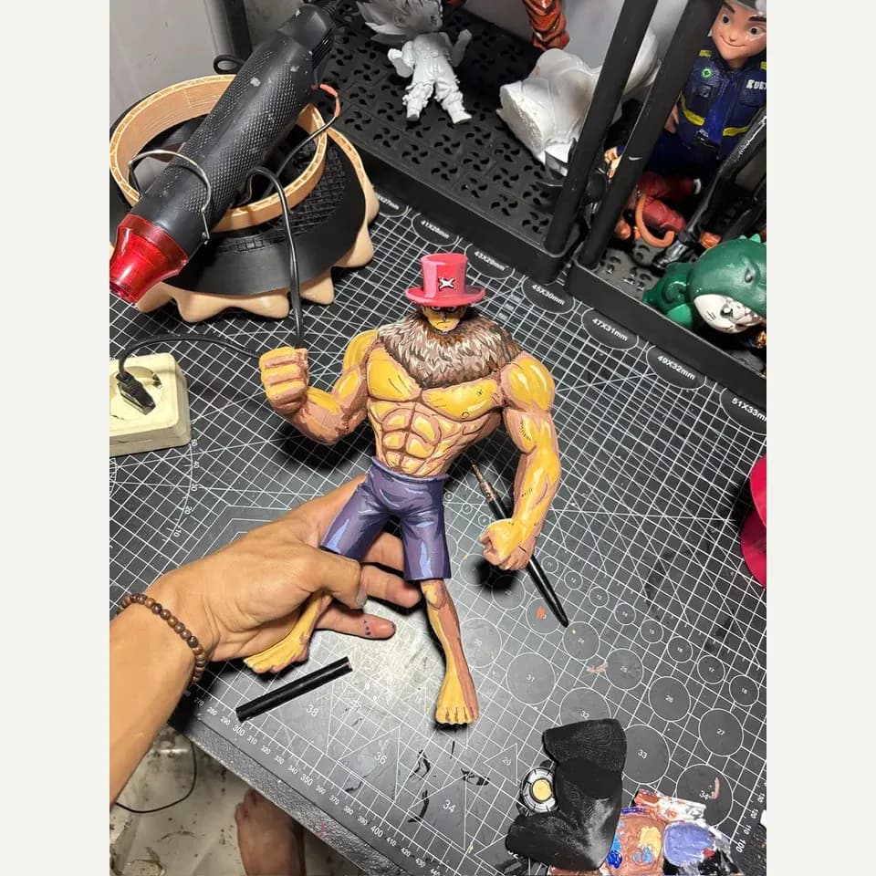 Jasa Custom Figure / Maskot dari Foto – Filament & Resin 13–20 cm 17