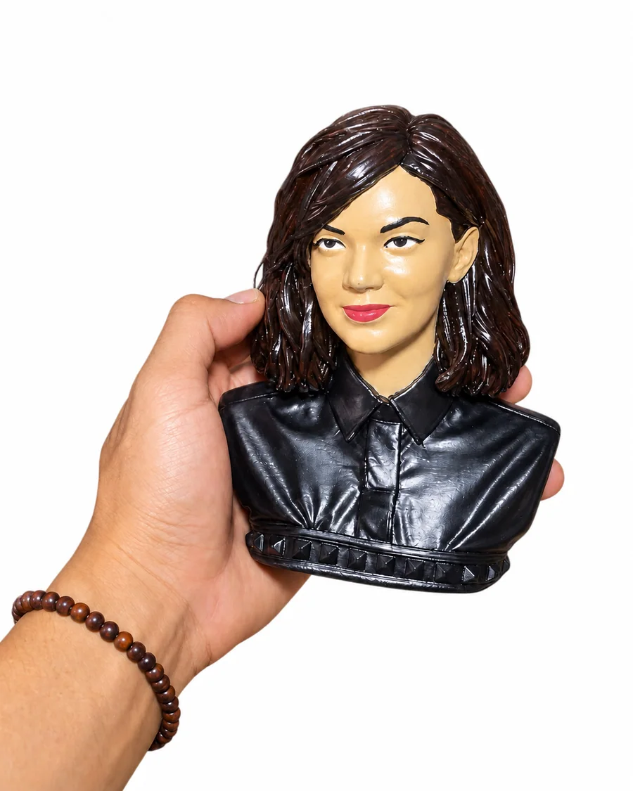 Contoh figure 3D custom dari foto untuk program partner studio foto